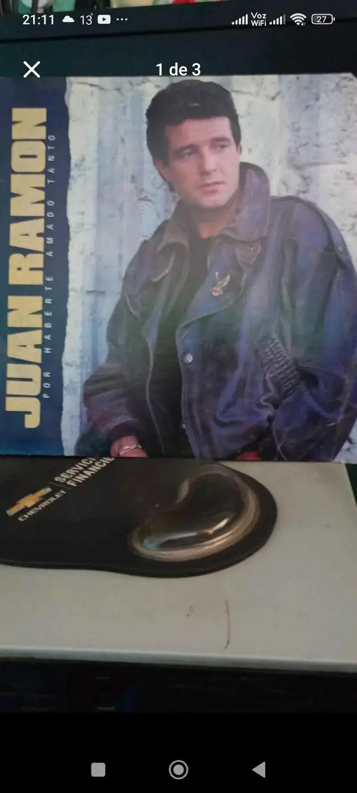 Vinilo Juan Ramon 'Por haberte amado tanto' - 1