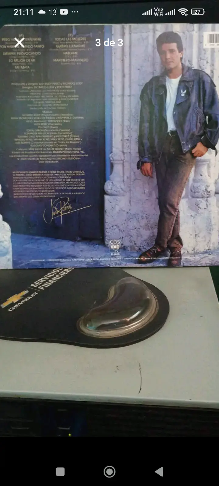 Vinilo Juan Ramon 'Por haberte amado tanto' - 2