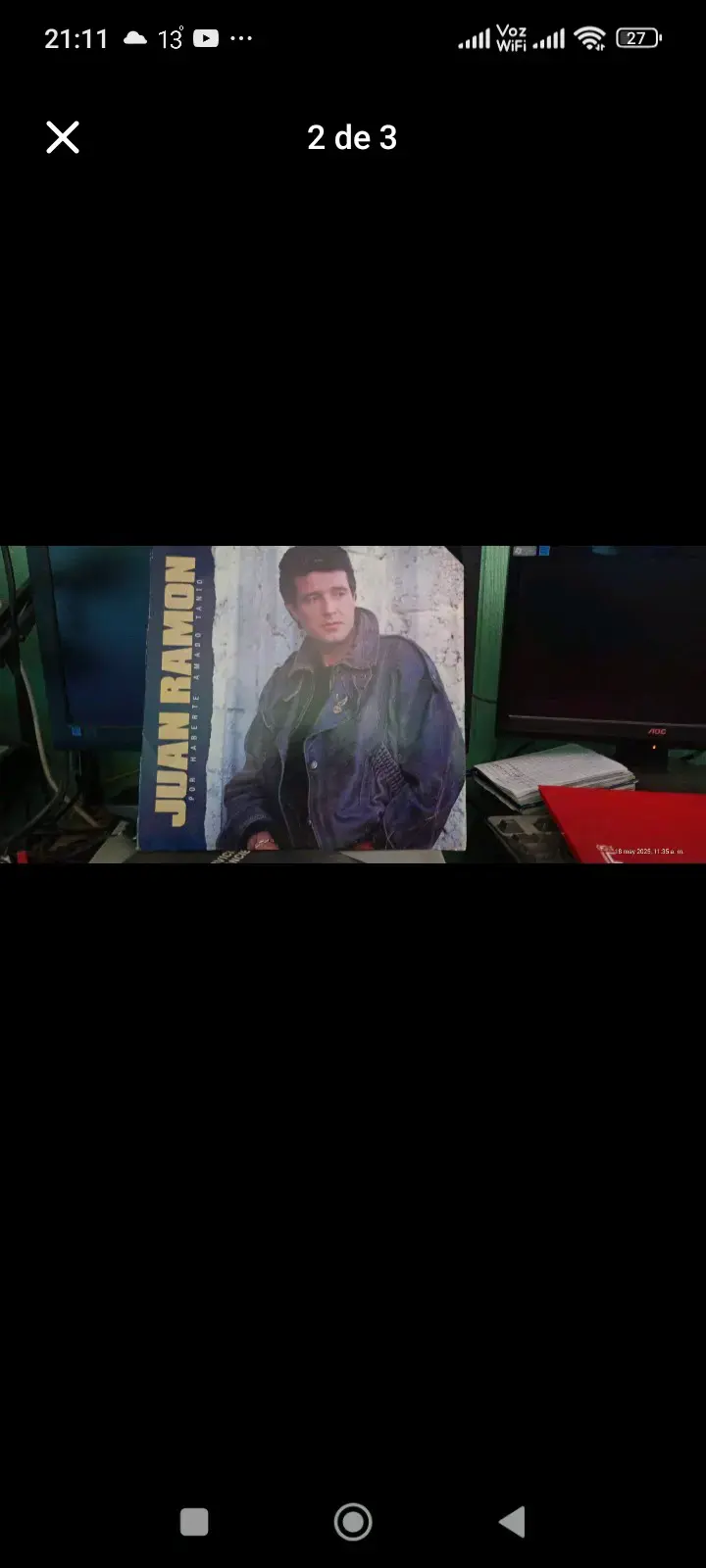 Vinilo Juan Ramon 'Por haberte amado tanto' - 3
