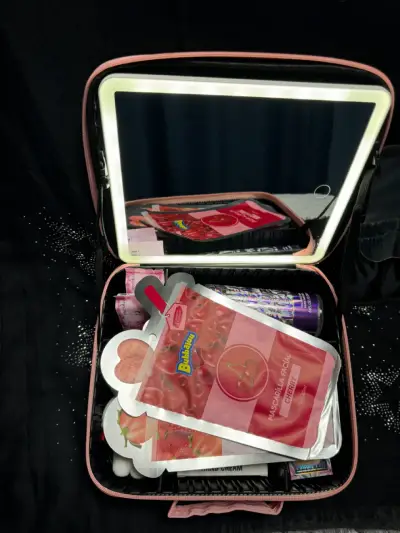 Espejo LED con estuche de maquillaje - miniatura 2
