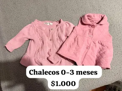 Chaleco y gorro bebé lana - miniatura 5