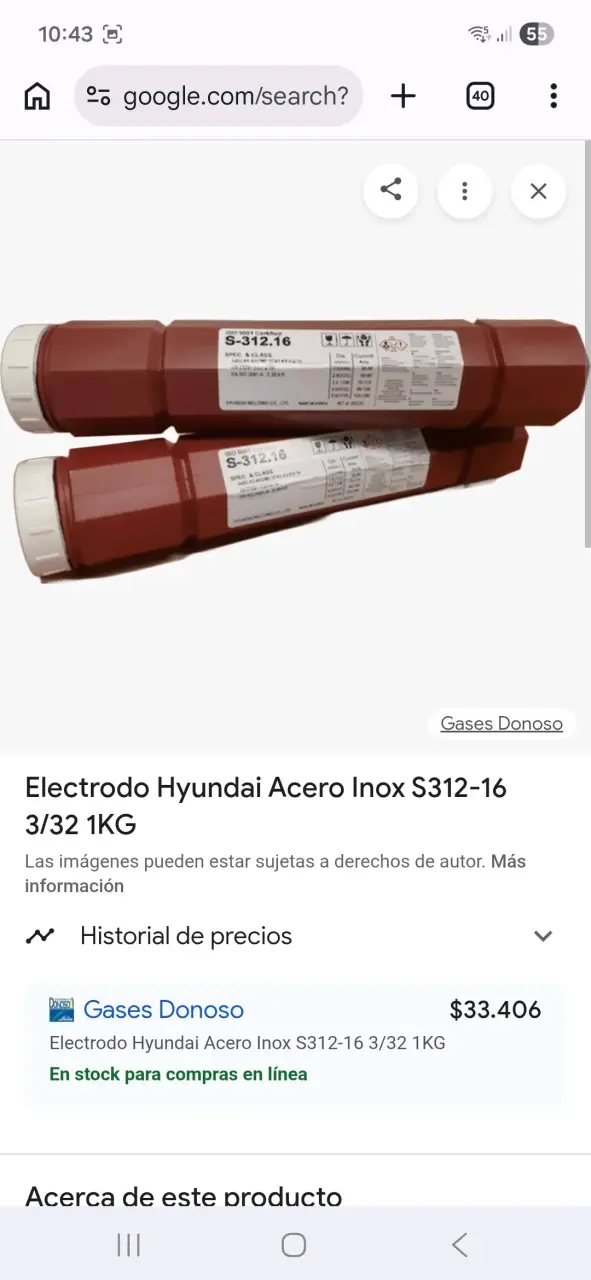 Electrodos de soldadura Hyundai - 3