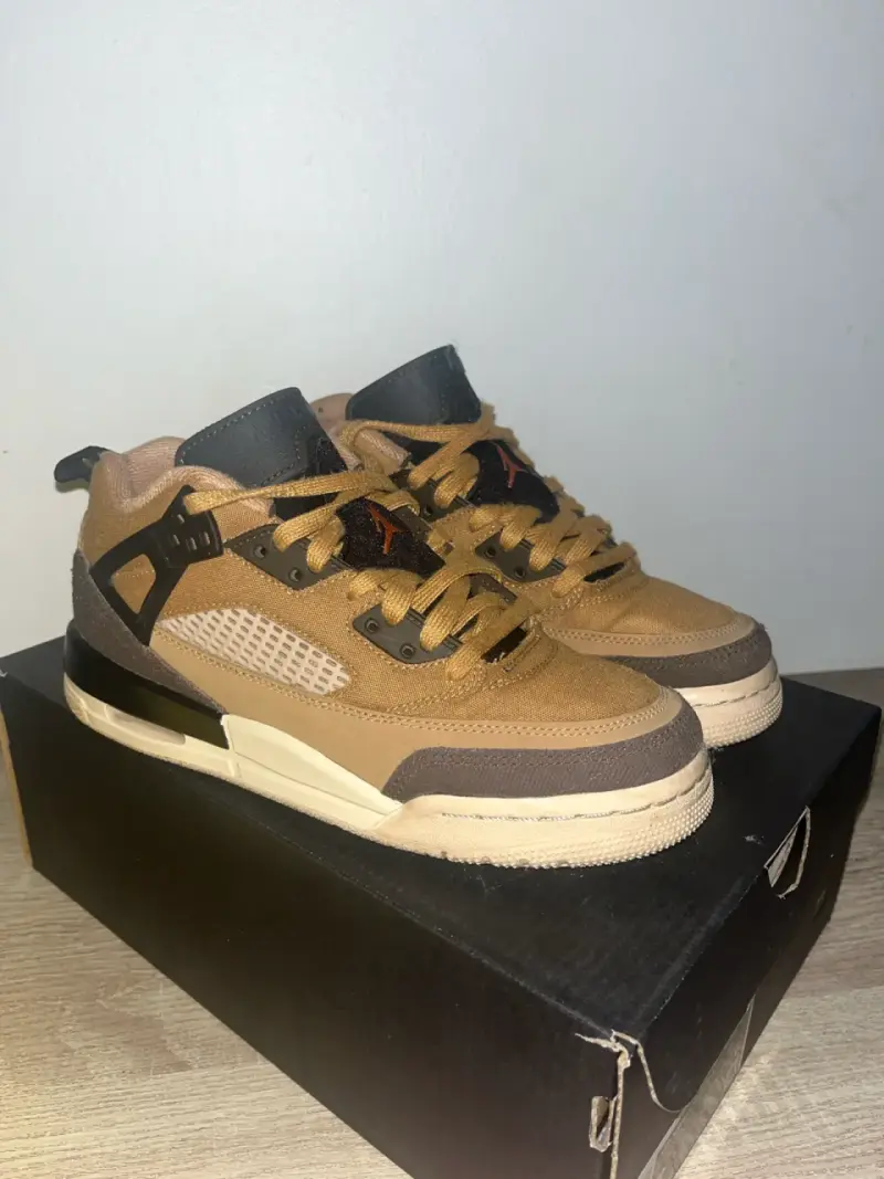 Jordan Spizike Low Flax (GS)-talla 38.5 (ORIGINAL) - 4