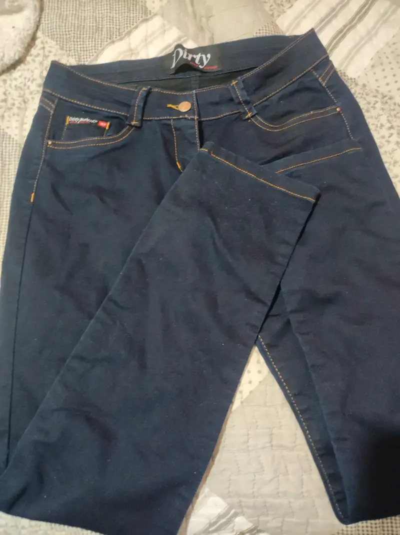 Jeans azul oscura Dirty - 1