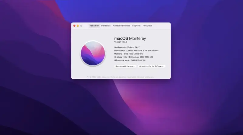 Laptop MacBook Air usada - 5