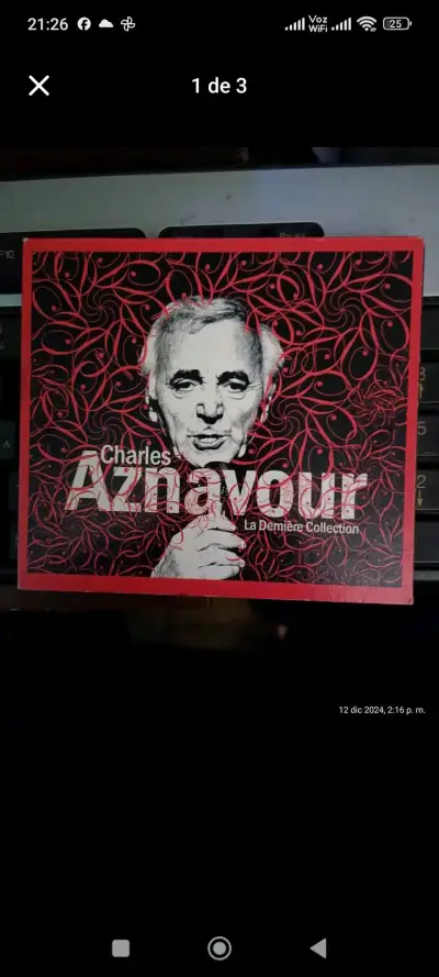 CD Charles Aznavour La Dernière Collection - miniatura 1