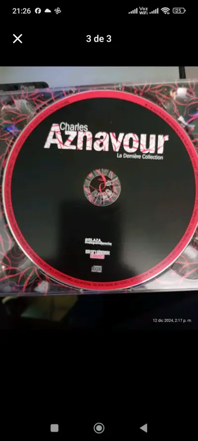 CD Charles Aznavour La Dernière Collection - miniatura 2
