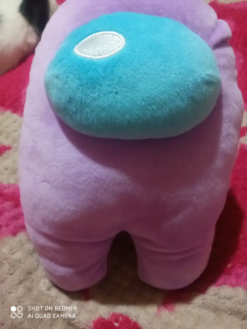 Peluche morado y celeste - 1