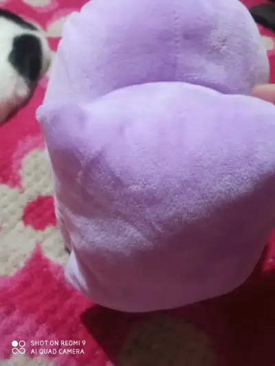 Peluche morado y celeste - miniatura 2