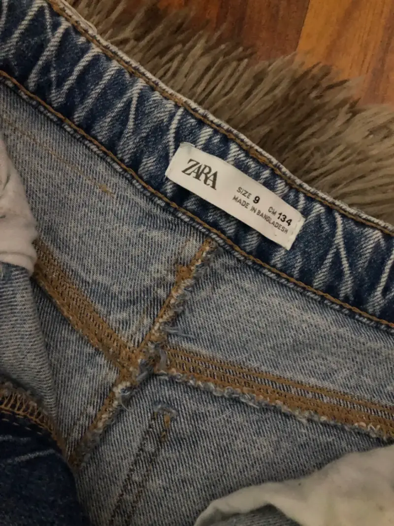 Jeans azules desgastados - 2