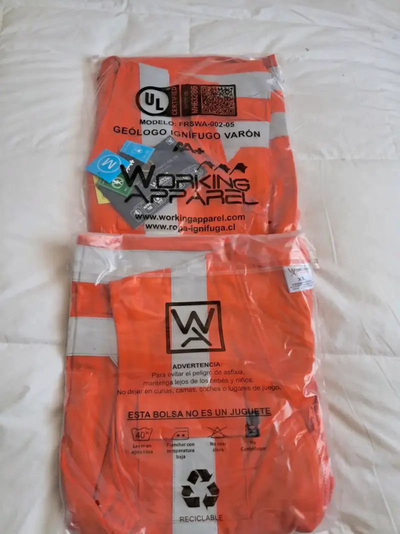 Chaqueta geólogo ignífuga varón - 1