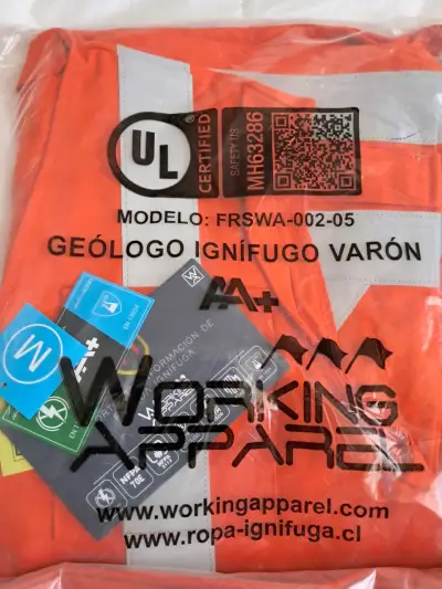 Chaqueta geólogo ignífuga varón - miniatura 2