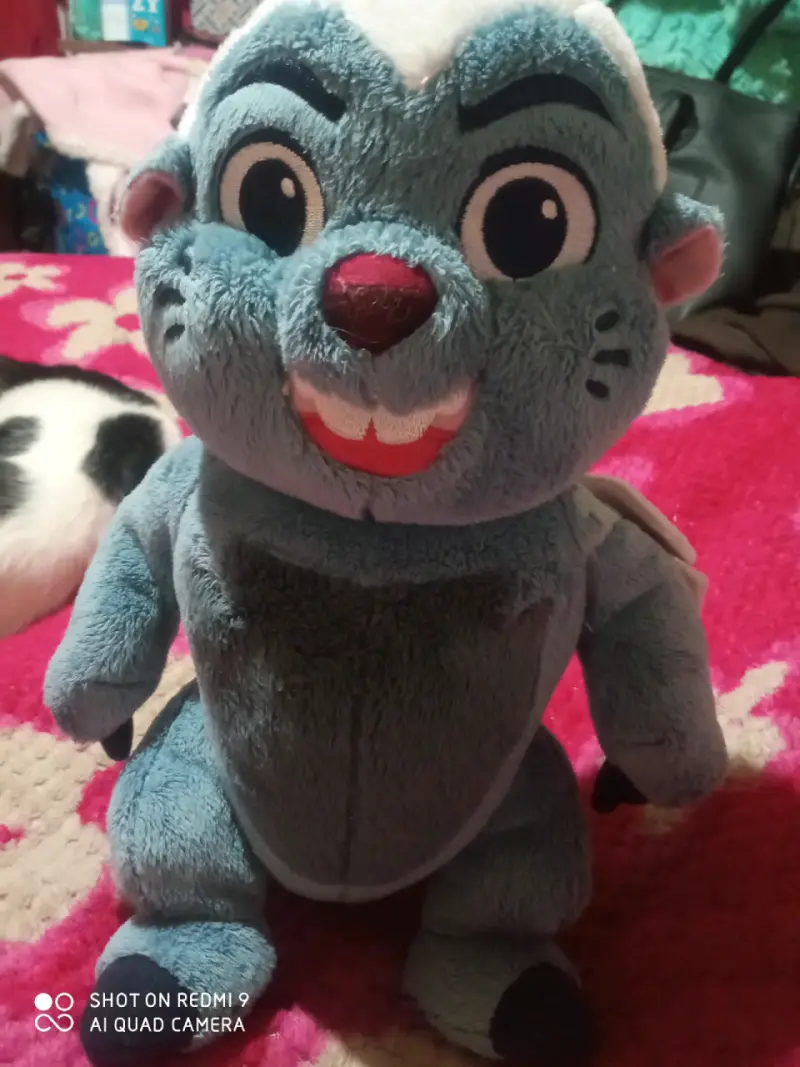 Peluche de animal azul - 1