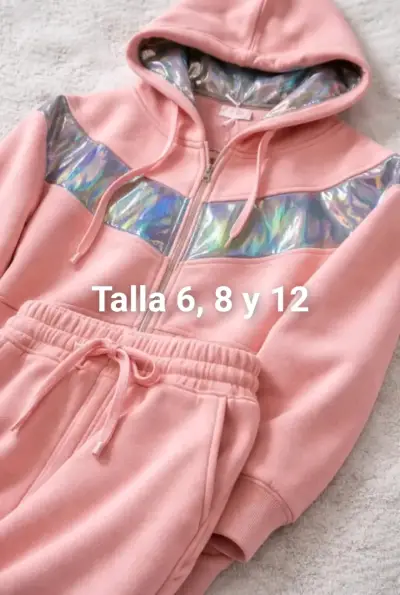 Buzo niña talla 6,8 y 12 - miniatura 1