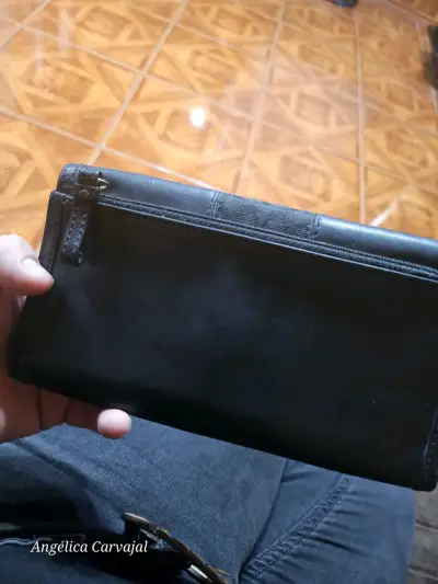 Billetera Coach negra - miniatura 2