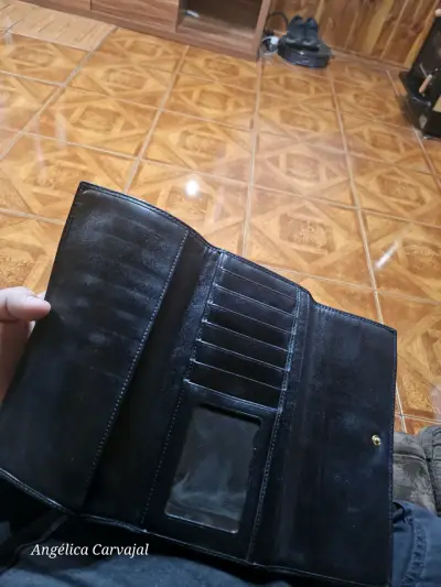 Billetera Coach negra - miniatura 3