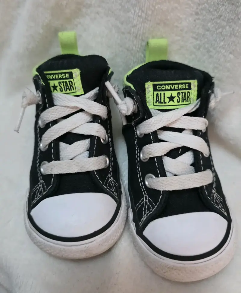 Zapatillas Converse niño negras - 2