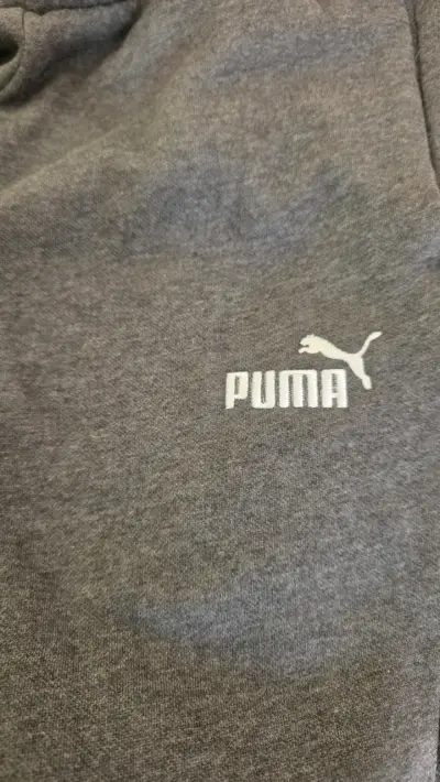 Pantalón deportivo gris Puma - miniatura 1