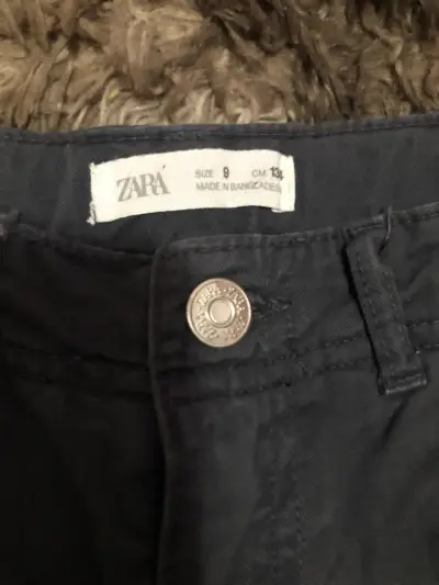 Pantalones cargo azul oscuro - miniatura 2