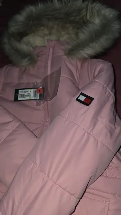 Parka rosada Tommy - miniatura 1