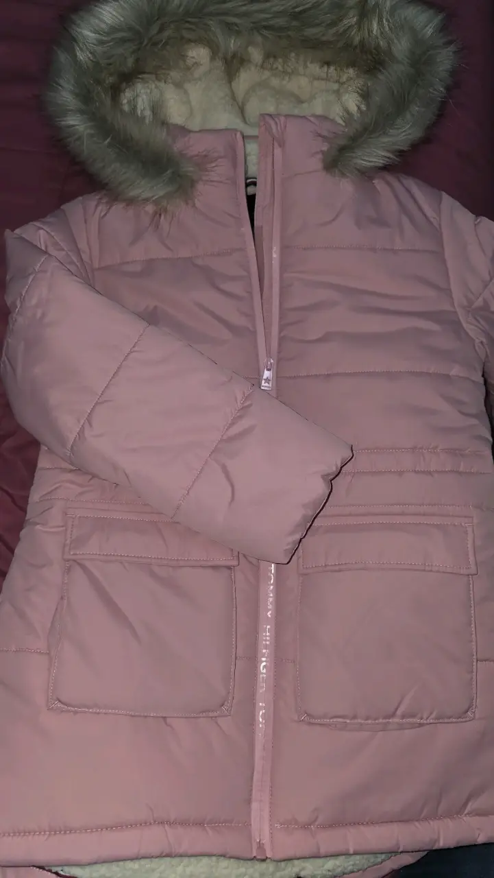 Parka rosada Tommy - 3