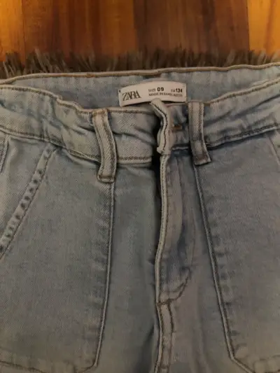 Jeans cargo azul claro - miniatura 3