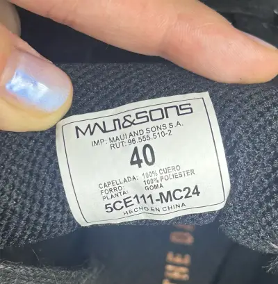 Zapatillas negras Maui and Sons - miniatura 4