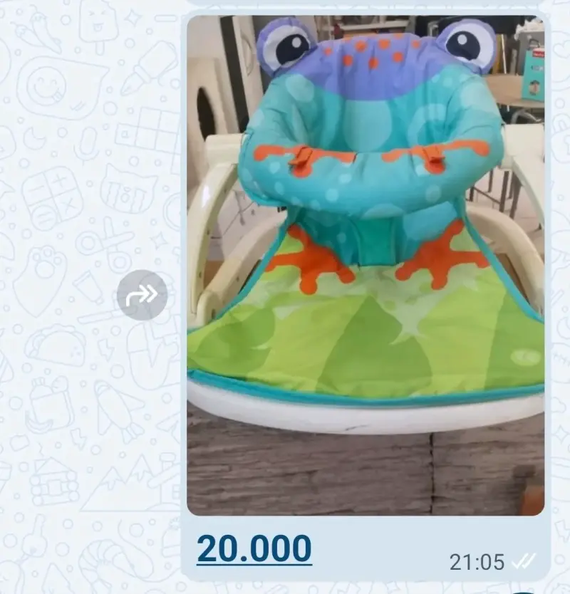 Silla infantil de rana - 5