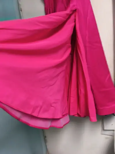 Vestido largo color fucsia - miniatura 4