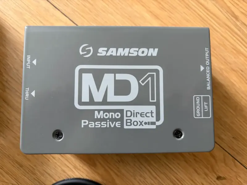 Caja directa pasiva Samson MD1 - 2