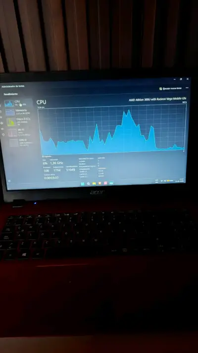 Notebook Acer rojo - miniatura 6