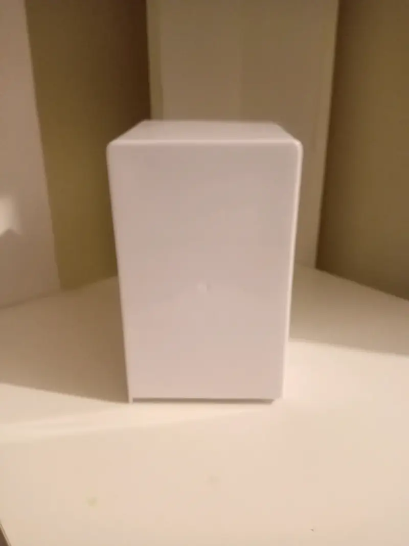 Organizador de plástico blanco - 2