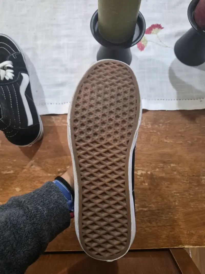 Zapatillas negras de caña alta VANS - 2