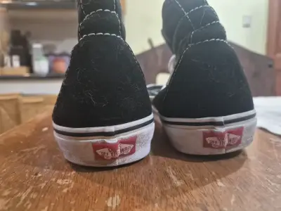 Zapatillas negras de caña alta VANS - miniatura 3
