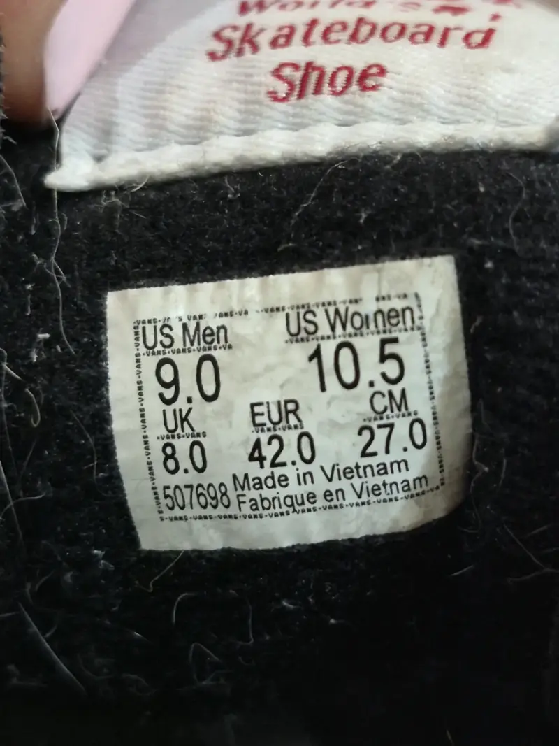 Zapatillas negras de caña alta VANS - 5