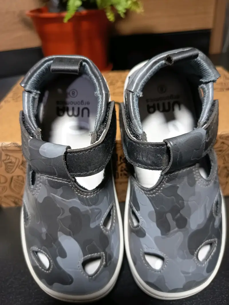 Sandalias infantiles camuflaje gris - 3