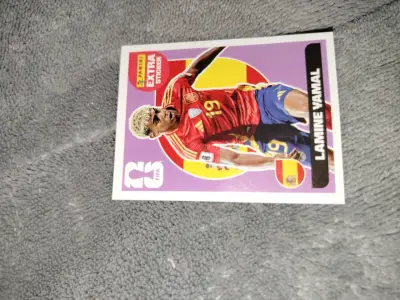 Lámina Panini Lamine Yamal y vinicuis junior extra - miniatura 1