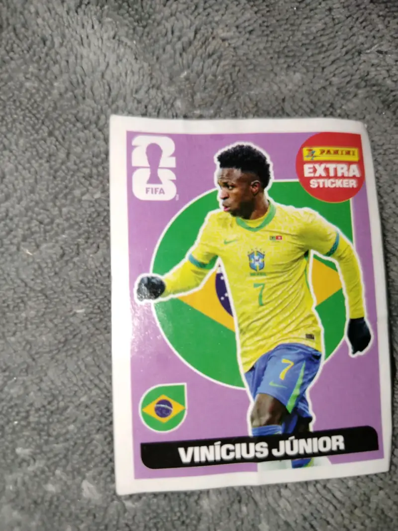 Lámina Panini Lamine Yamal y vinicuis junior extra - 2