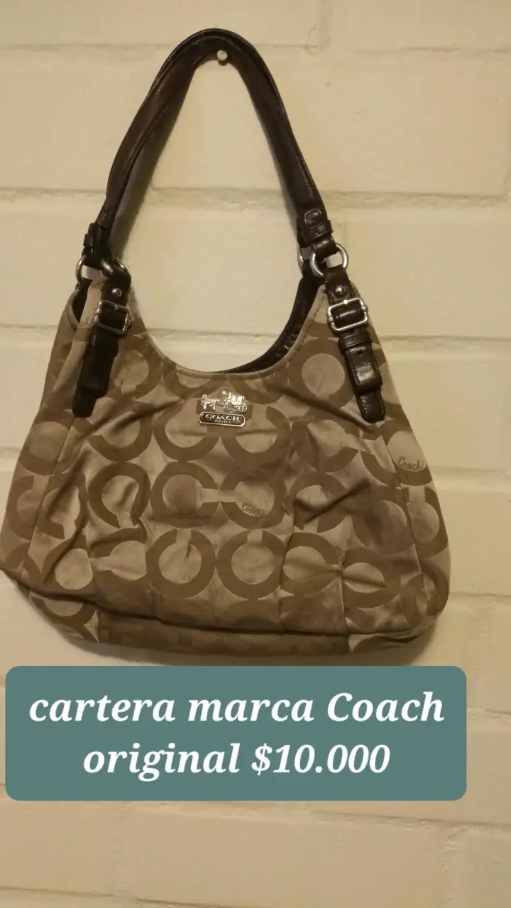 Cartera Coach original marrón - 1