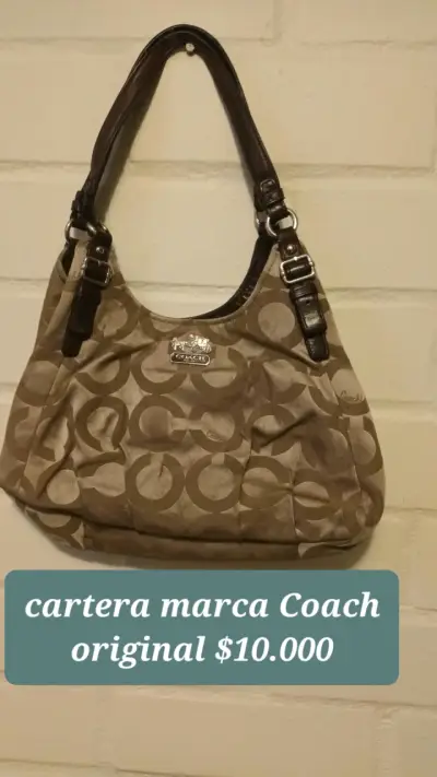 Cartera Coach original marrón - miniatura 1