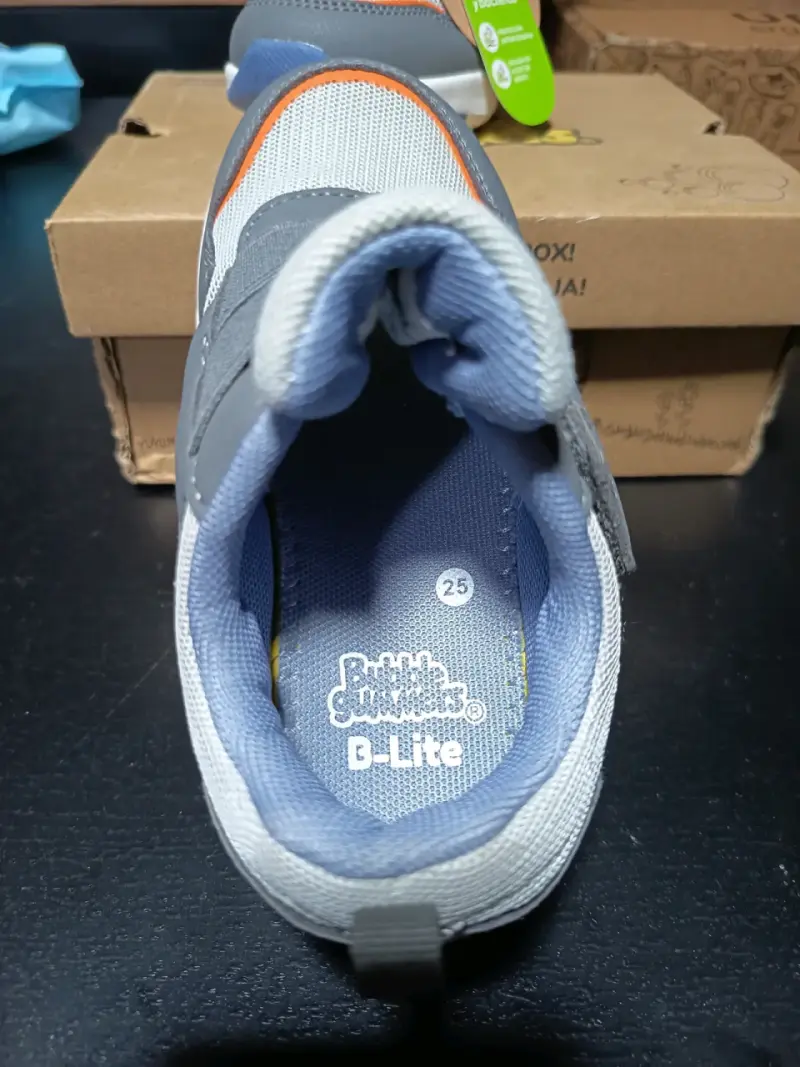 Zapatillas deportivas infantiles grises - 4