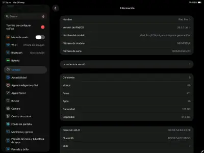 iPad pro 128 GB quinta generación 12 pulgadas - miniatura 6
