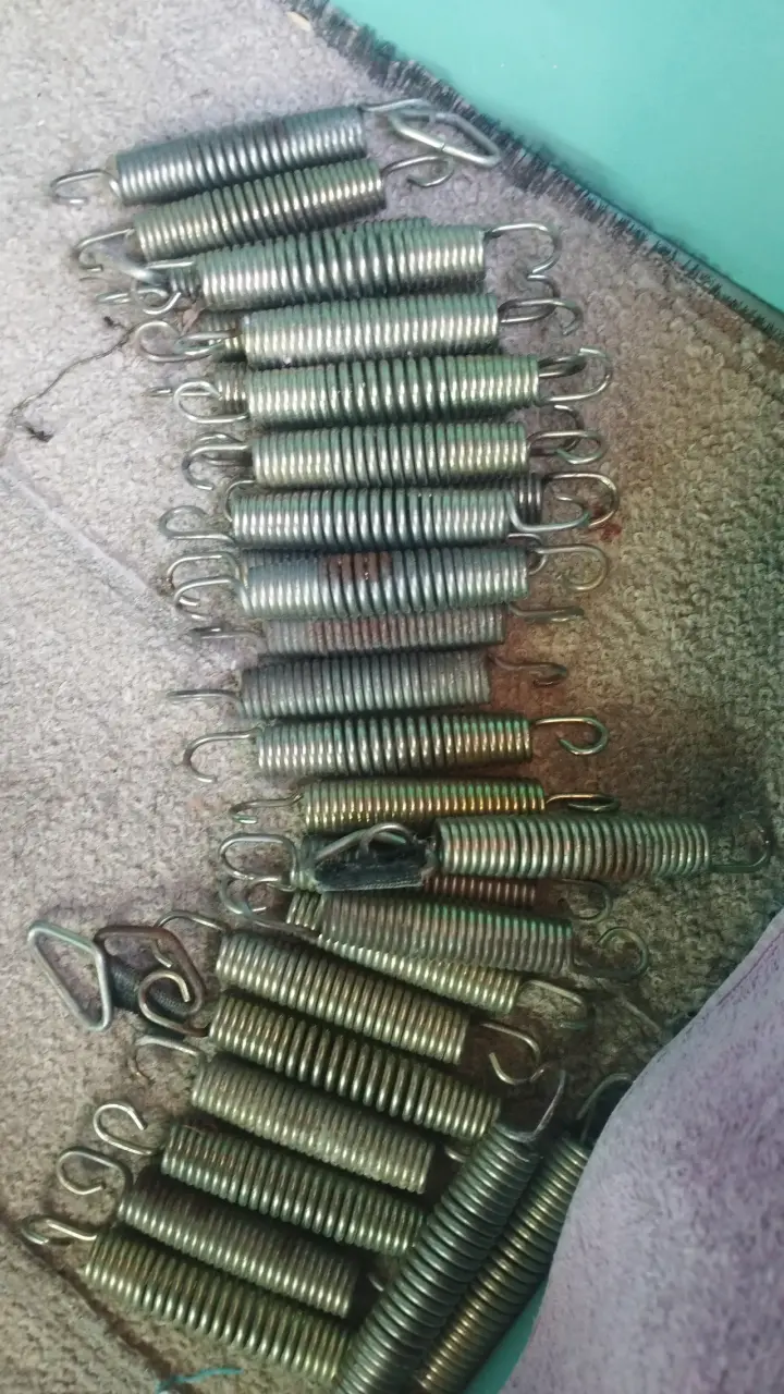 Resortes de metal para trampolín