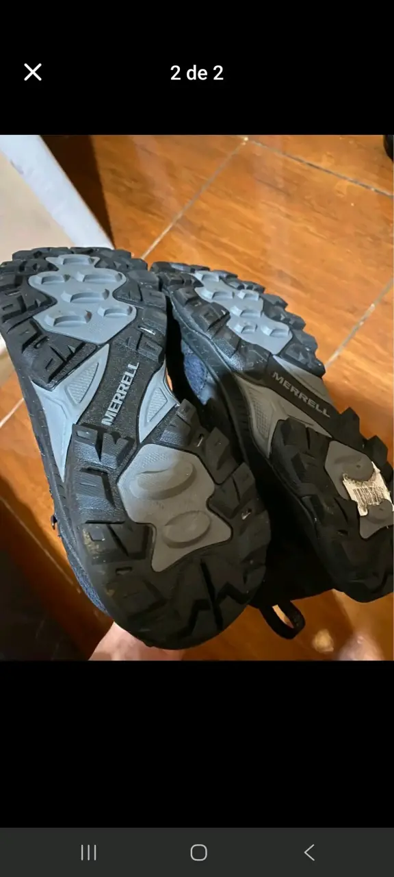 Botas trekking negras Merrell - 2