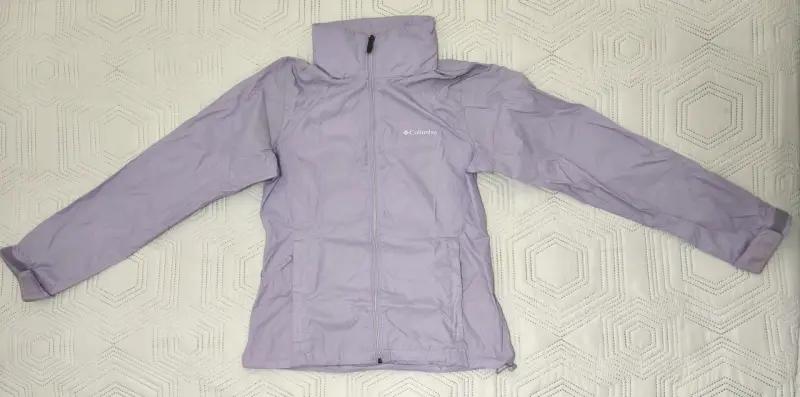 Cortavientos morado Columbia - Talla XS - 1