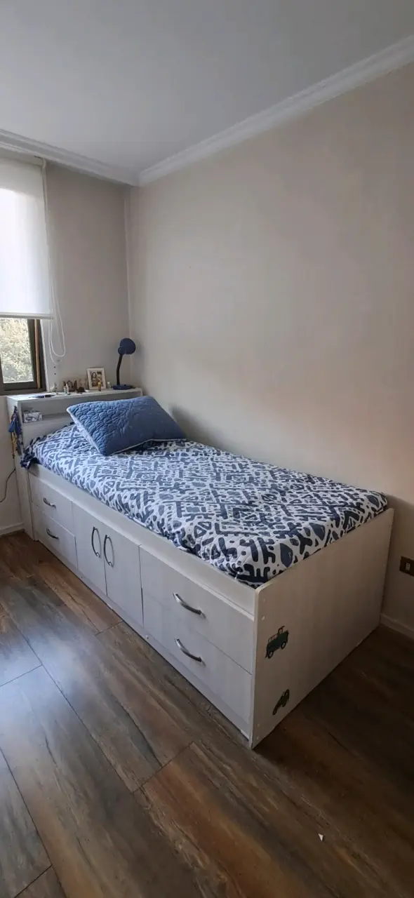 Cama de soltero con cajones - 3