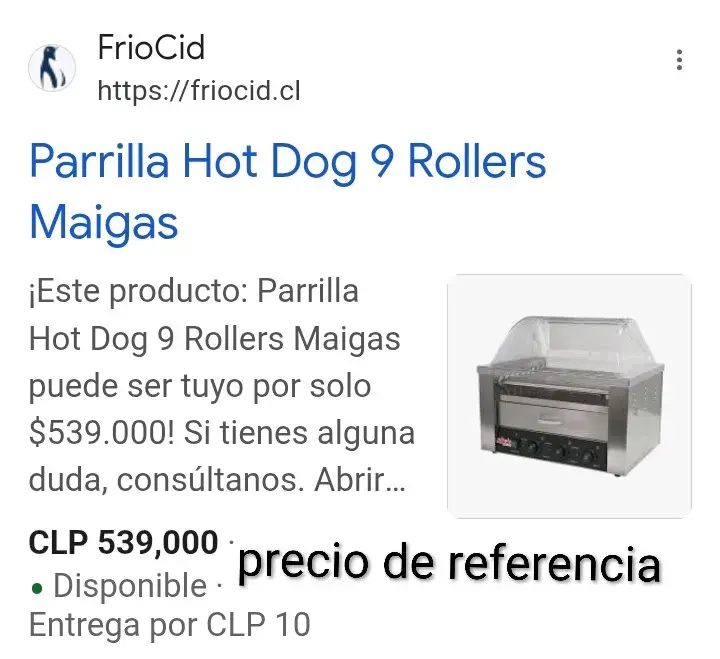 Roller de hotdogs - 3