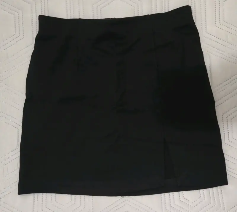 Minifalda negra elegante Freedom - Talla XS - 1