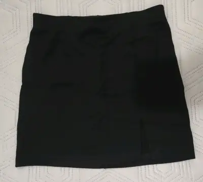 Minifalda negra elegante Freedom - Talla XS - miniatura 1