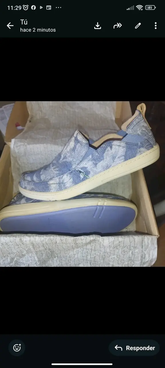 Zapatos casuales denim
